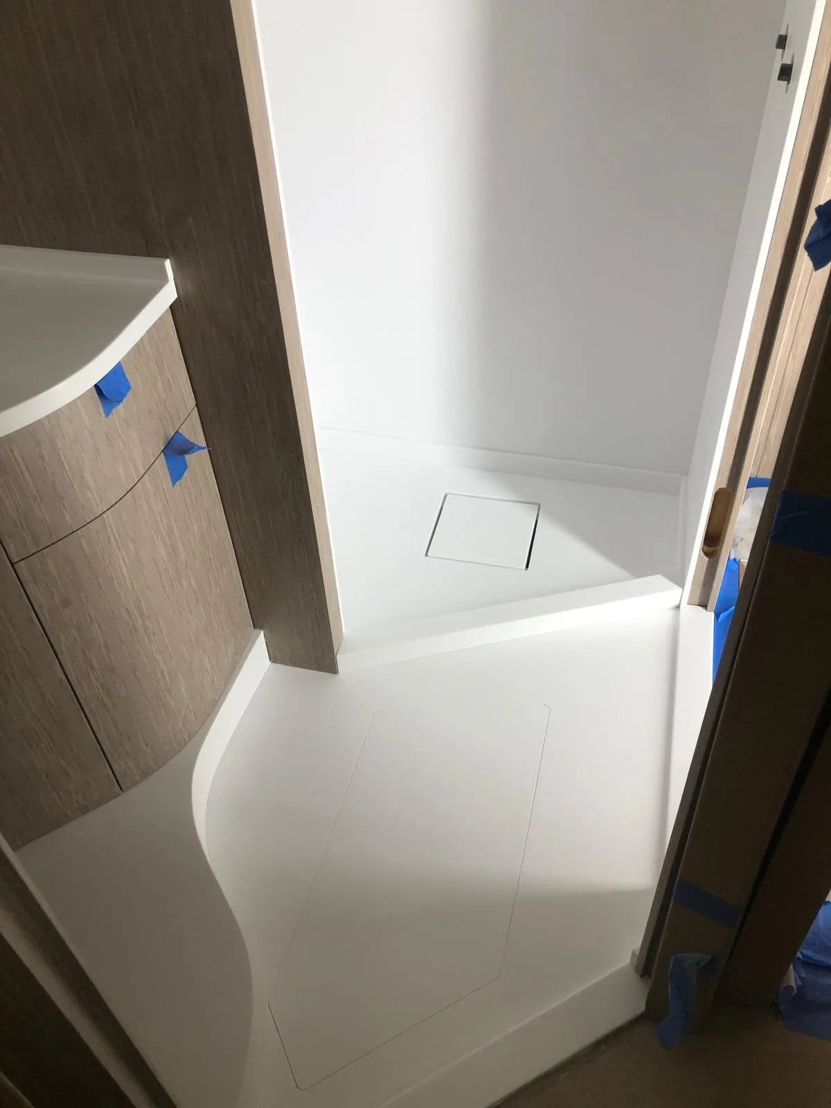 Bathroom countertop and vanity installation — image 14