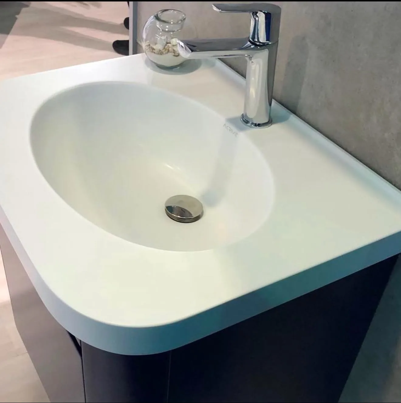 Bathroom countertop and vanity installation — image 44