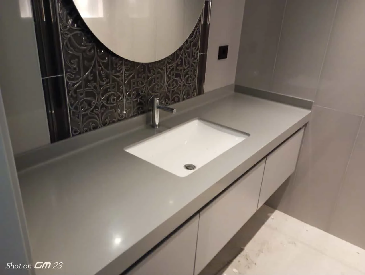 Bathroom countertop and vanity installation — image 64