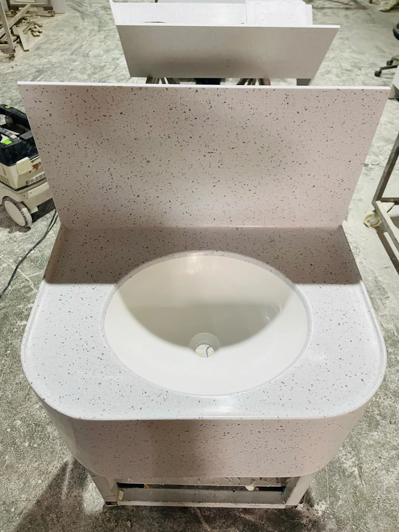 Bathroom countertop and vanity installation — image 70