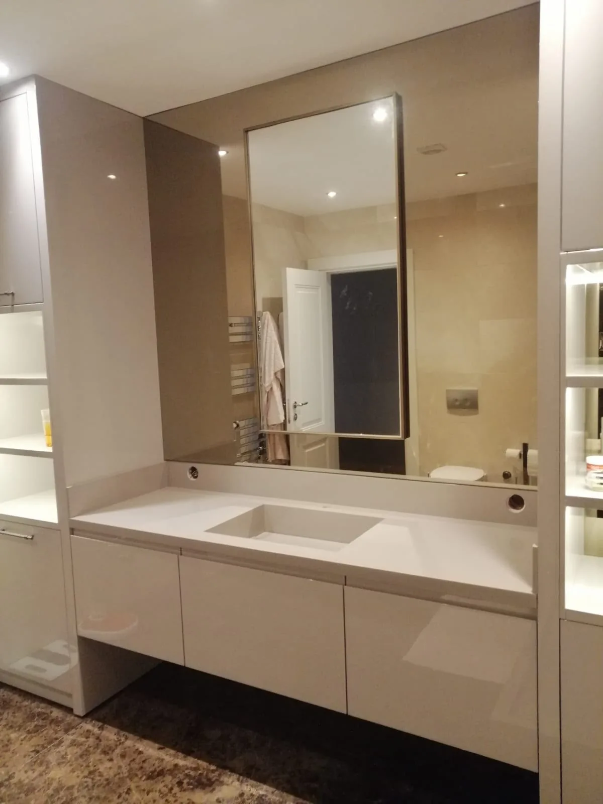 Bathroom countertop and vanity installation — image 96