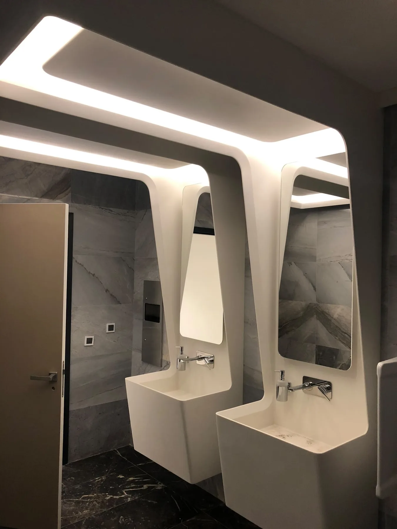 Bathroom countertop and vanity installation — image 97