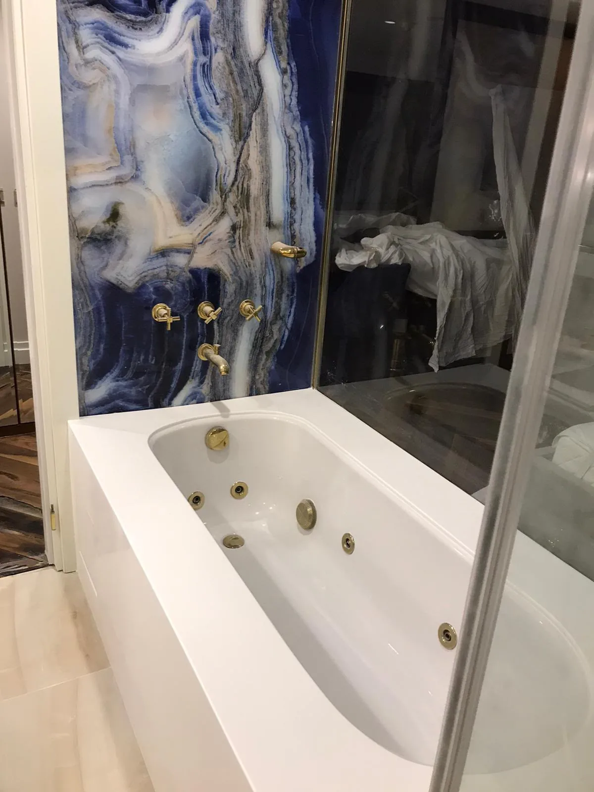 Bathroom countertop and vanity installation — image 103
