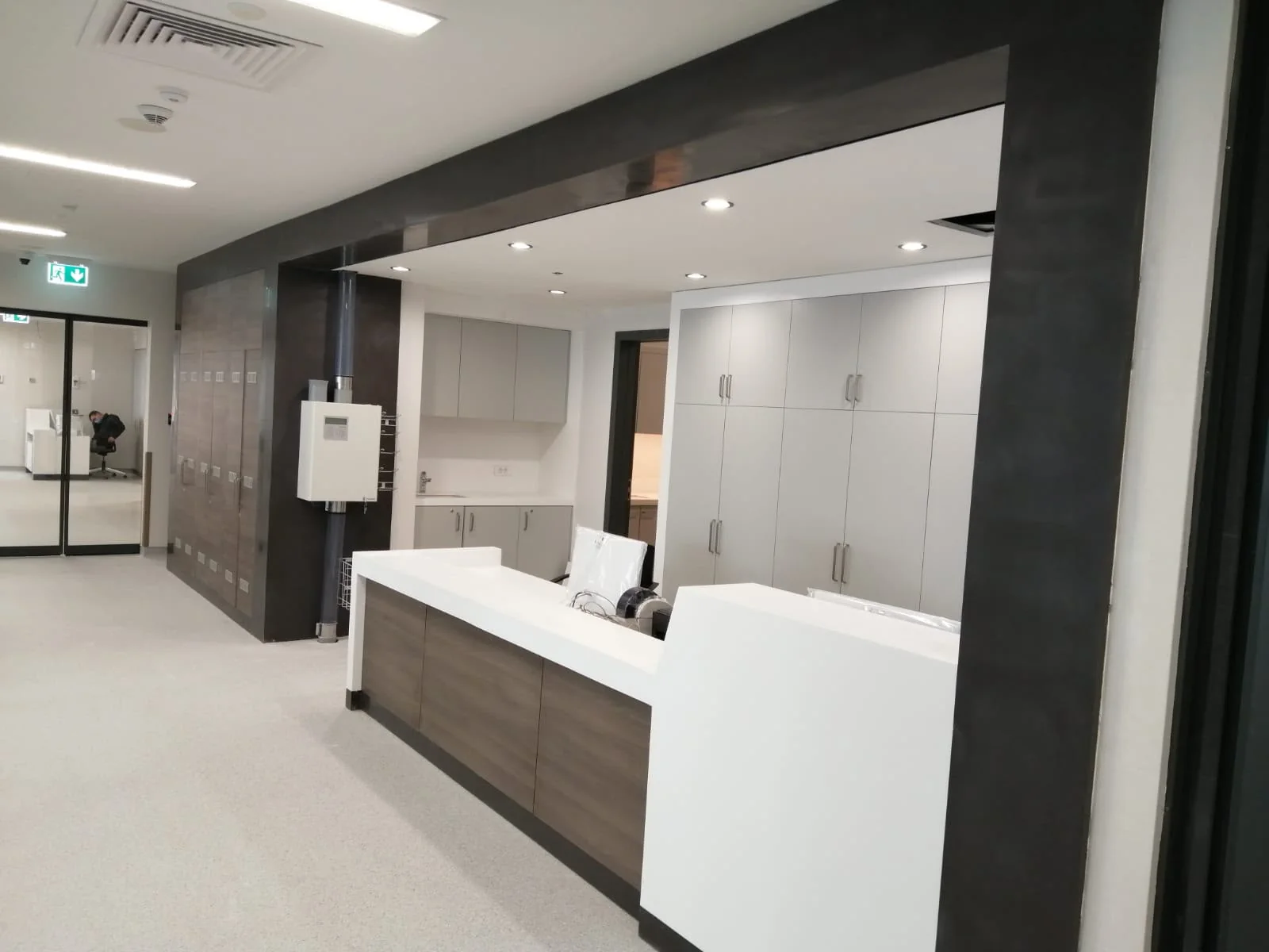 Healthcare surface application — detail 06
