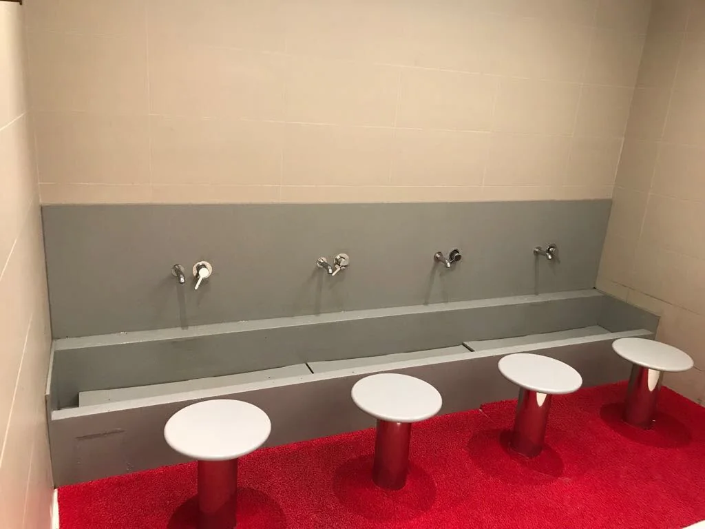Healthcare surface application — detail 17