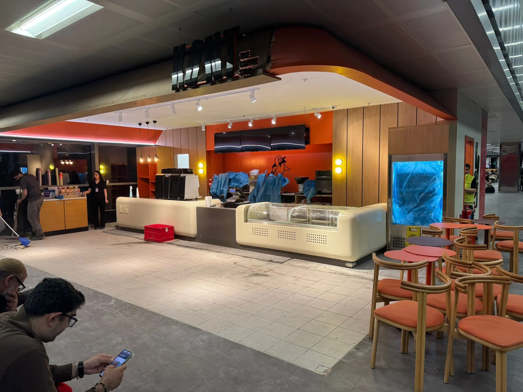 Restoran servis bankosu ve yüzey uygulaması — uygulama detayı 27