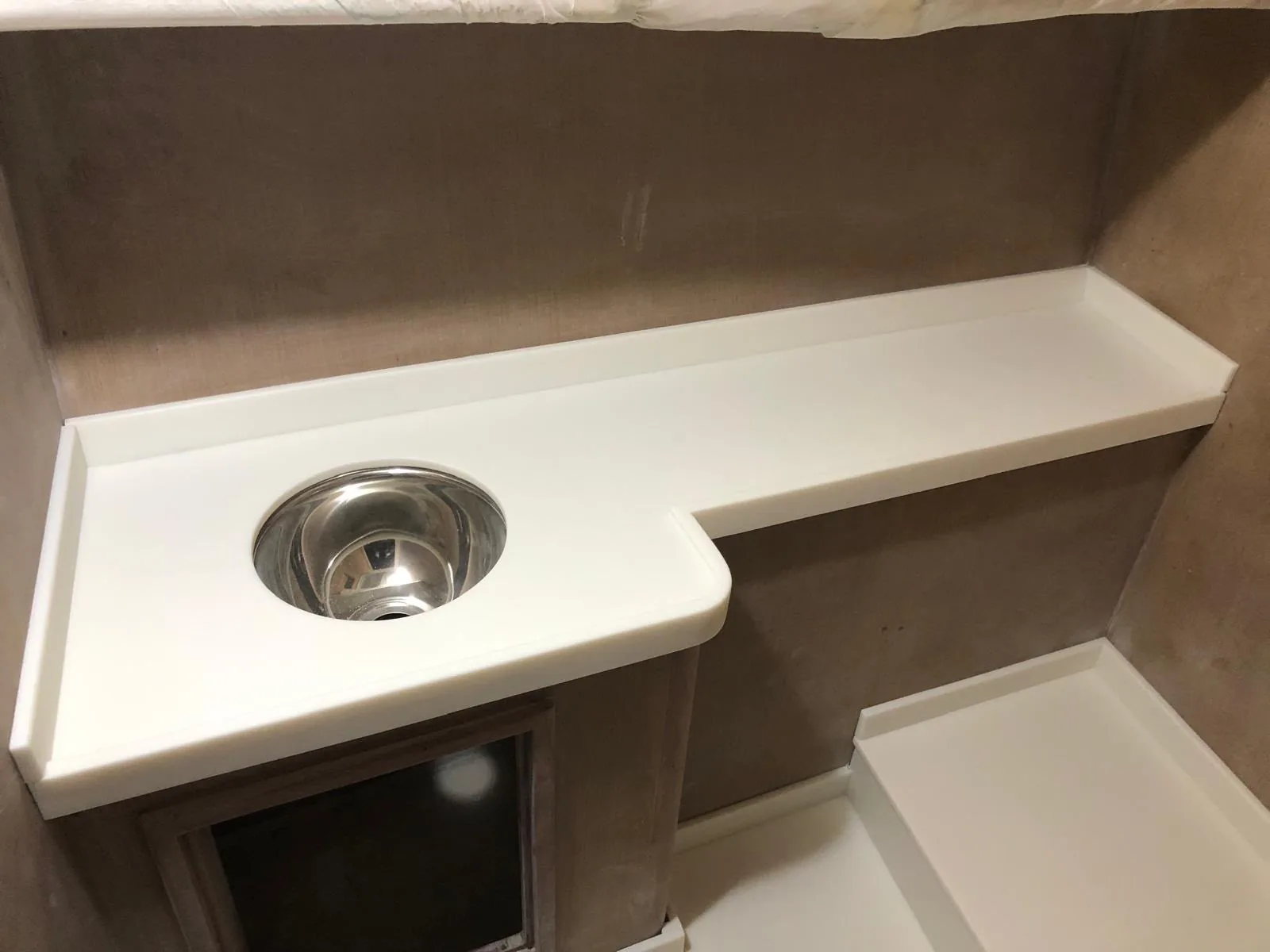 Yacht and boat interior surface installation — image 21